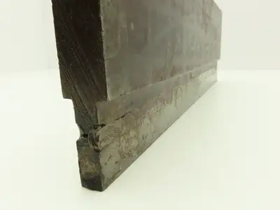 Press Brake Straight Punch Die 14-15/16" Long 90° With 1/2 x 1-1/2" Shank