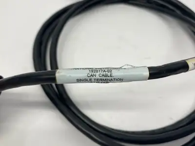 USED NATIONAL INSTRUMENTS SINGLE TERMINATION CAN CABLE ASSEMBLY 2M LENGTH