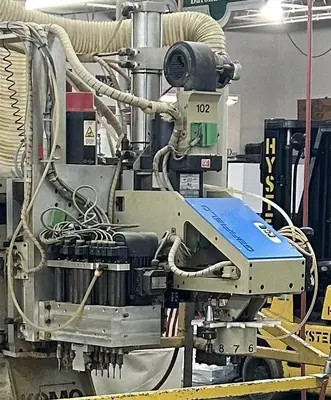 KOMO VR510 MACH-II, 5' x 10' MOVING TABLE CNC ROUTER