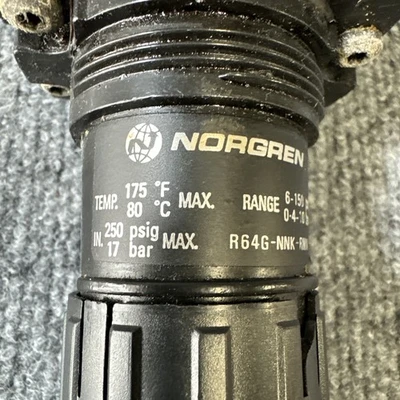 Used Norgren R64G-4GK-RMN Air Pressure Regulators California US | Davliegogo LLC #1706901