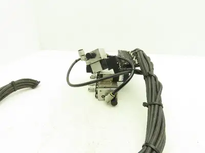 Koganei Pneumatic Solenoid Valve 10-Station W/Single Supply Manifold 24V