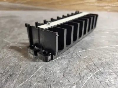 75 Amp Panel Mounted Terminal Block 2 Row 8 Position