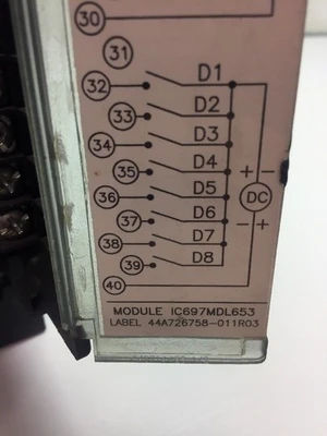 USED GE Fanuc IC697MDL653