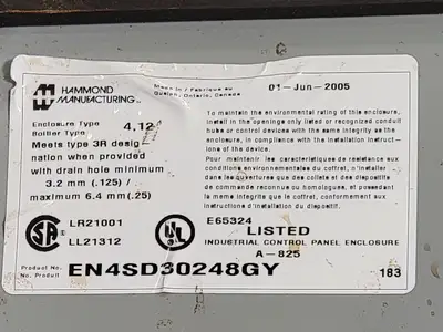 USED HAMMOND EN4SD30248GY