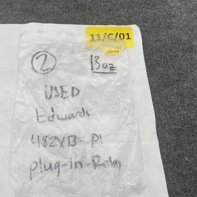 Used Edwards 482XB-P1 Misc Electrical & Power Parts California US | Davliegogo LLC #1709222