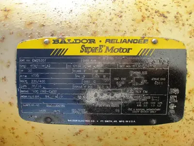 101 cfm @ 175 psi, Speedaire, Reciprocating Compressor, 2.86 m/min, 12-bar, 200 psi @ 650°F, 2013