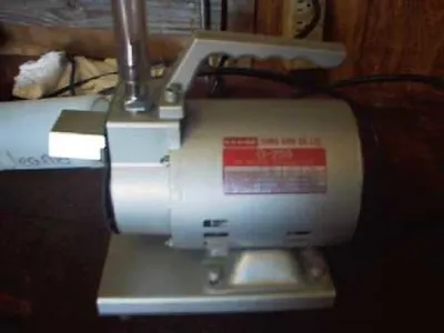 QTY. 1. ULVAC G-25S OIL ROTARY VACUUM PUMP, PUMPIN...