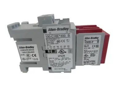 ALLEN BRADLEY 100S-C16EJ404C SAFETY CONTACTOR SER. B 100SC16EJ404C NEW, SURPLUS