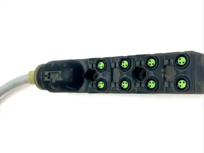 Used Murr Elektronik Terminal Block 8x M8 3-Pole Terminal Blocks Michigan US | Maverick Industrial Sales #1398832