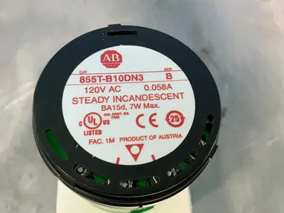 Used ALLENBRADLEY 855TB10DN3 Light Source Equipment Ohio US | HGR 24 #1545365
