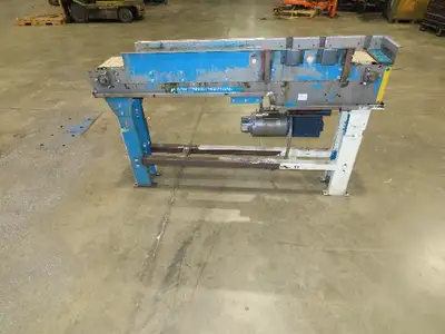 New London Engineering 7.5"x 5' 6" Plastic Tabletop Belt Conveyor 30 FPM 460V