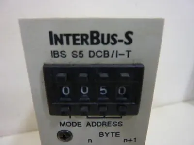 USED PHOENIX CONTACT IBS S5 DCB/I-T