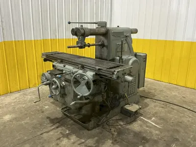 #210 KEARNEY & TRECKER MODEL #210TF PLAIN HORIZONTAL MILL: YOBRO #25177