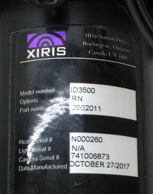 USED XIRIS ID-3500