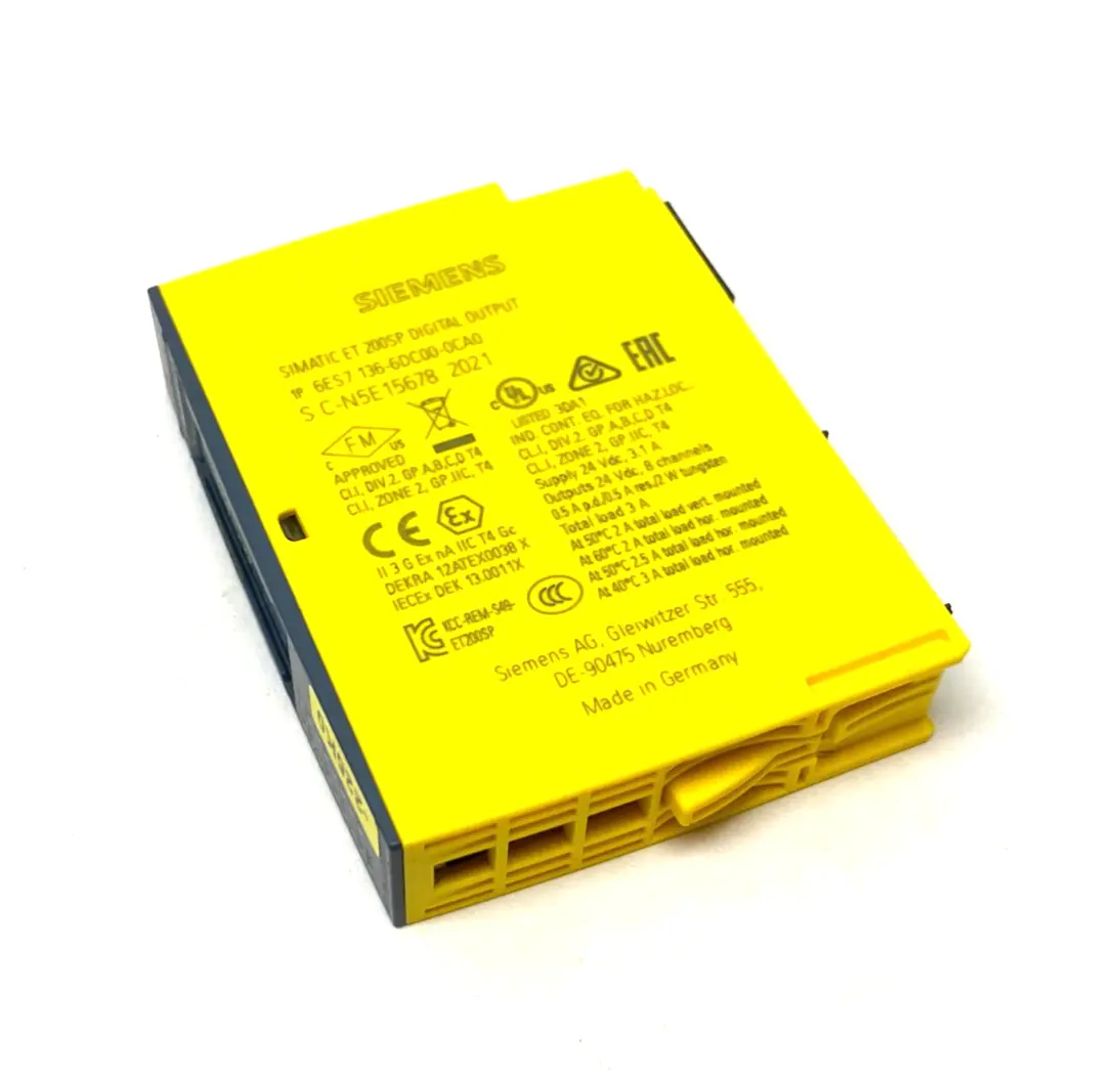 USED SIEMENS SIMATIC ET 200SP DIGITAL OUTPUT MODULE F-DQ 8X 24VDC