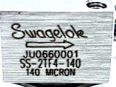 SS-2TF4-140 | Swagelok  Particulate Filter 1/8" Female NPT 140 Micron Pore Size - Used