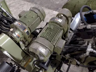 18” X .175”  X 8,000 LBS CWP MODEL #SFAC4-20 SPACE-SAVER AUTOMATIC DOUBLE END SERVO COIL FEED LINE: STOCK #22215