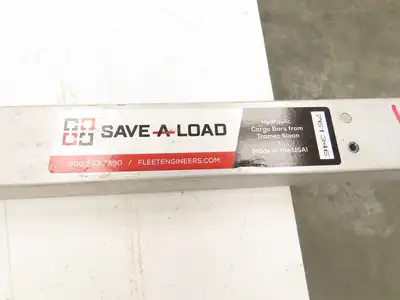 Cargo Security Save-A-Load Cargo Bar Hydraulic Adjustable 84-114" Lot of 6