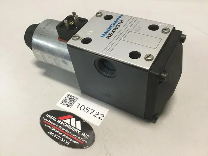Used REXROTH 3WE10A31/CG24N9Z4 Valves/Fittings Michigan US | Ideal Machinery #580210