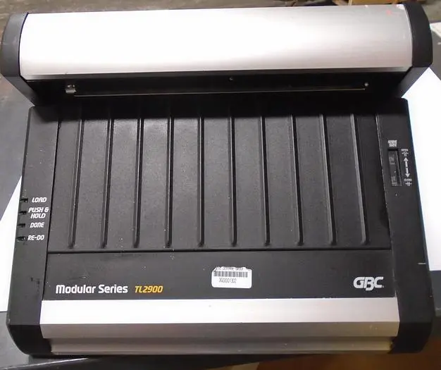 Used GBC TL2900 Binding Equipment North Carolina US | BROOKS PRINTING EQUIPMENT #391424