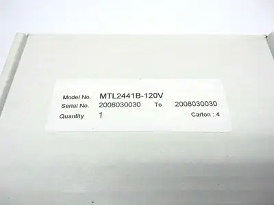 New | in-Stock Eaton MTL MTL2441B-120 DIN Rail Power Supplies Michigan US | Maverick Industrial Sales #1399896
