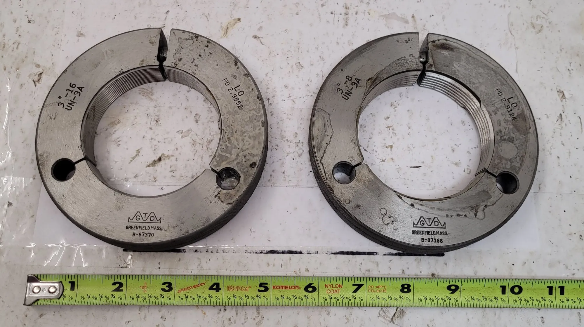 USED GTD Thread Gauge