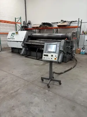 10' x 1" BERTSCH MODEL #100-10 4 ROLL HYDRAULIC PLATE ROLL, 2018: YOBRO #24784