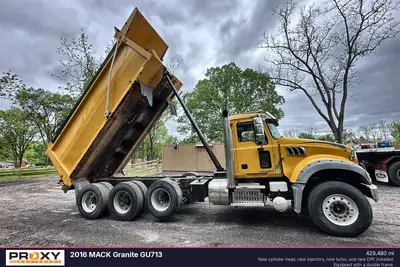 Used 2016 MACK GRANITE GU713 Dump trucks Pennsylvania US | Proxy Equipment #1377963