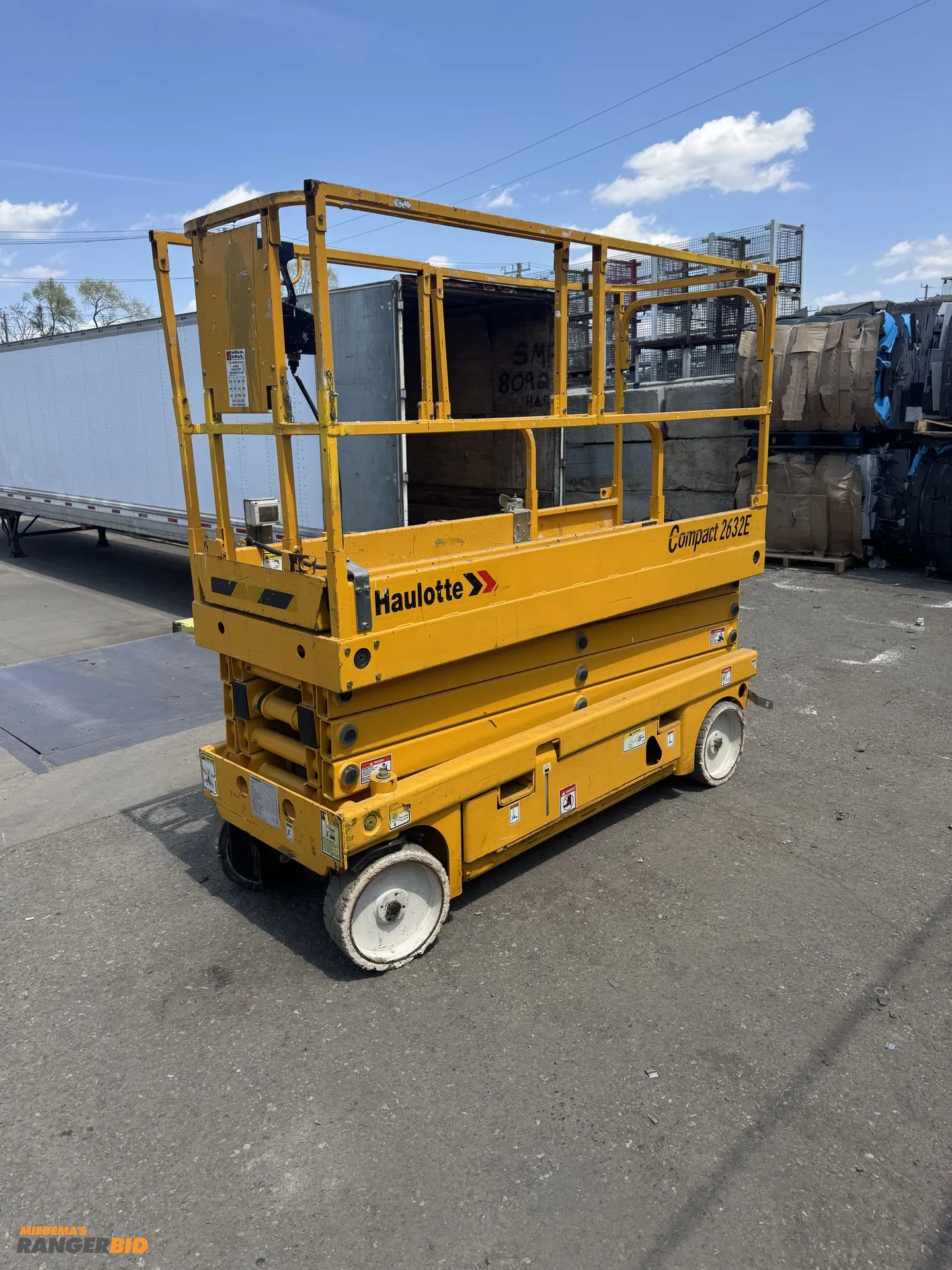 Used 2006 HAULOTTE 2632E Scissor Lifters Michigan US | Miedema Asset Management Group #1419317
