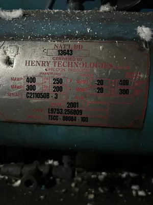 FES / GEA Industrial Ammonia Screw Compressor Package Natural Refrigerant R-717 2002