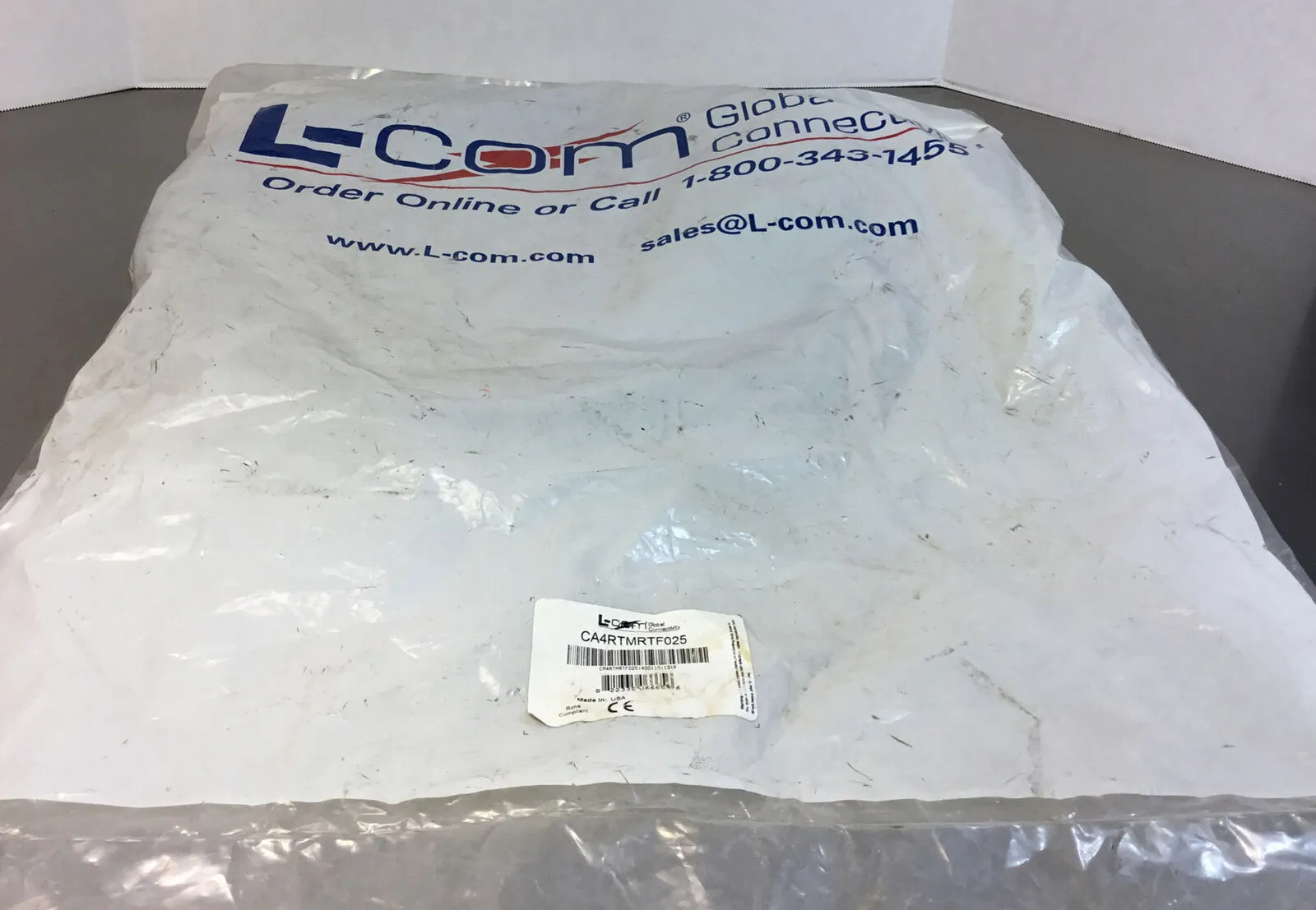 L-Com Global Connectivity CA4RTMRTF025 Cable 25’ 5F