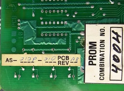 Gould AS-212P-210 Control Board Rev. A8 Used