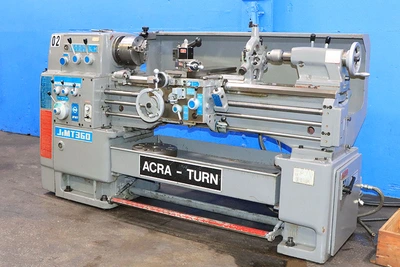 Used 1998 Acra JFMT 360x1000, Inch/Metric,Gap,3-Jaw,Aloris,Steady Gap Lathes New Jersey US | Machinery Values #1285803