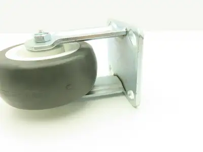 Payson 05200 Caster 5" Poly Wheel Greaseable Bearings 1 Swivel/1 Ridgid Lot of 2