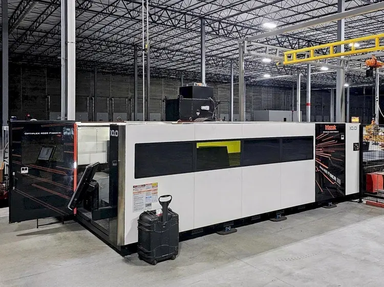Used 2021 MAZAK OPTIPLEX 4020 FIBER III Laser Cutters | Machine Factory Outlet #1267070