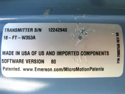 NEW Micro Motion 2700 R12 AB AEZCX