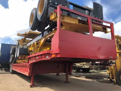 Used A PLUS A PLUS DROP DECK TRAILER Lowboy Trailers Florida US | USA Transequipment #1542549