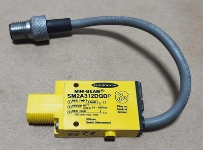 Used Banner SM2A312DQD Sensors Indiana US | J&J Industrial Supply #513623