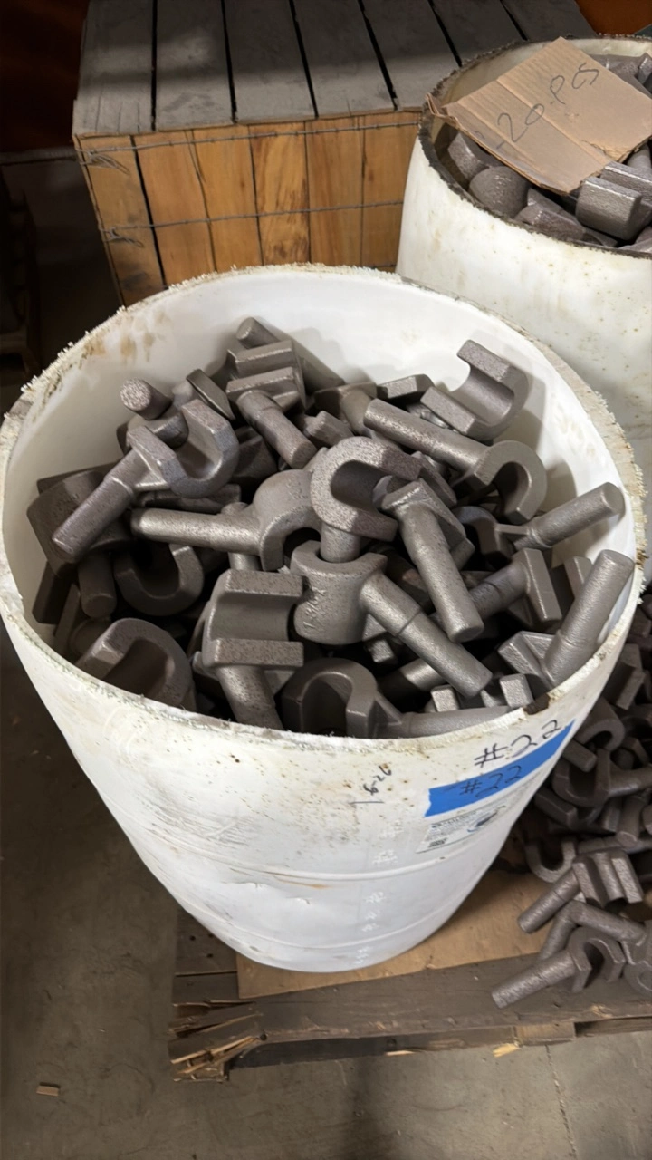 2 full barrels Klein Hickey heads, 1 3/8" -  quantity approx. 550-60
