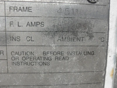 USED TECO WESTINGHOUSE -