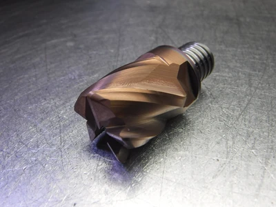 DE BOER T15 1" 5 Flute Carbide Endmill Head 1" 5F 0.06" R EM RG (LOC2784A)