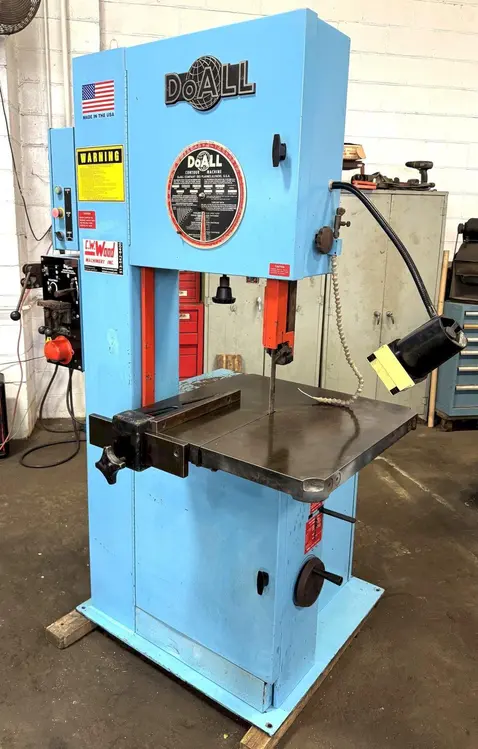 Used 1993 DOALL 2013-V Vertical Band Saws Ohio US | CW WOOD MACHINERY #1336294