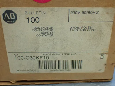 NEW ALLENBRADLEY 100C30KF10