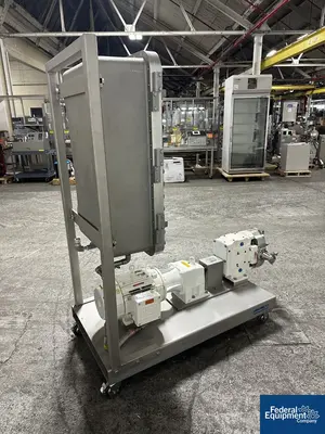 USED Wrightflow Technologies Wright Stainless Steel Lobe Pump Wash Down Duty, Model 0600 TRA10,