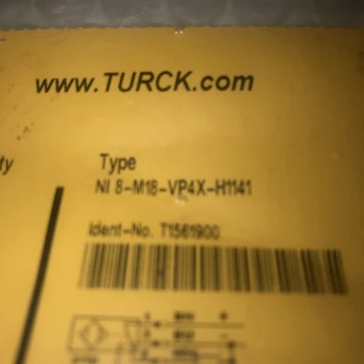 New | in-Stock TURCK NI8-M18-VP4X-H1141 PLC Processors Indiana US | J&J Industrial Supply #500614