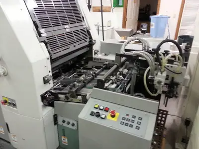 Hamada Four Color Press model B452A, -----   clean, very nice running press.