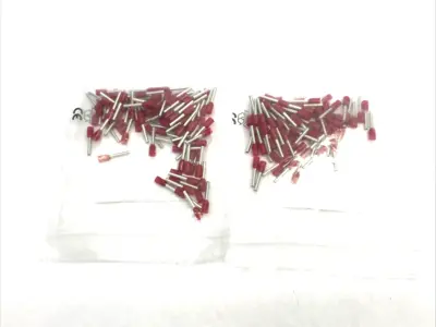 New | in-Stock Altech Insulated Crimp Ferrule 18AWG/1sqmm PACK OF 100, LOT OF 2 Electrical Fittings Michigan US | Maverick Industrial Sales #1390900