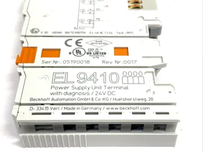 USED BECKHOFF POWER SUPPLY TERMINAL