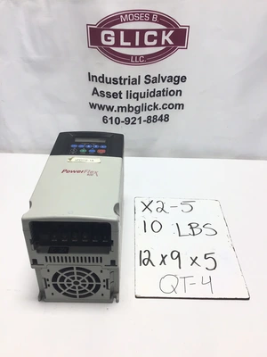 Allen-Bradley 22C-D012N103 PowerFlex AC Drive Series A 3PH 7.5HP 100kA 5.5kW