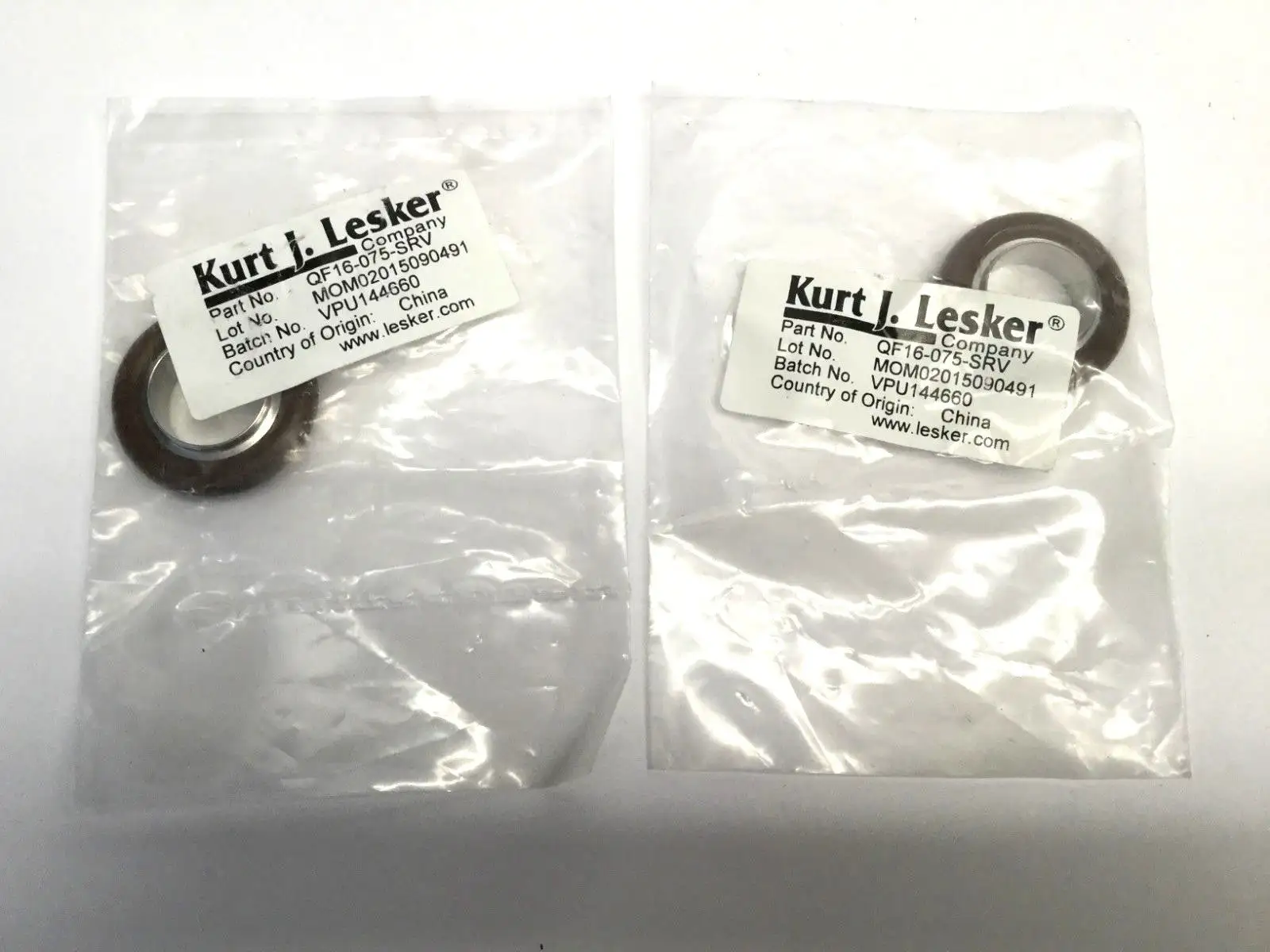 New | in-Stock Kurt J Lesker Centering Rings Valves/Fittings Michigan US | Maverick Industrial Sales #1475155